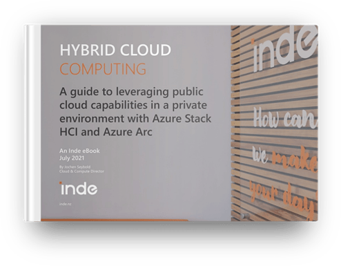 Hybrid Cloud eBook Mockup