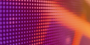 Gradient with dotted background banner